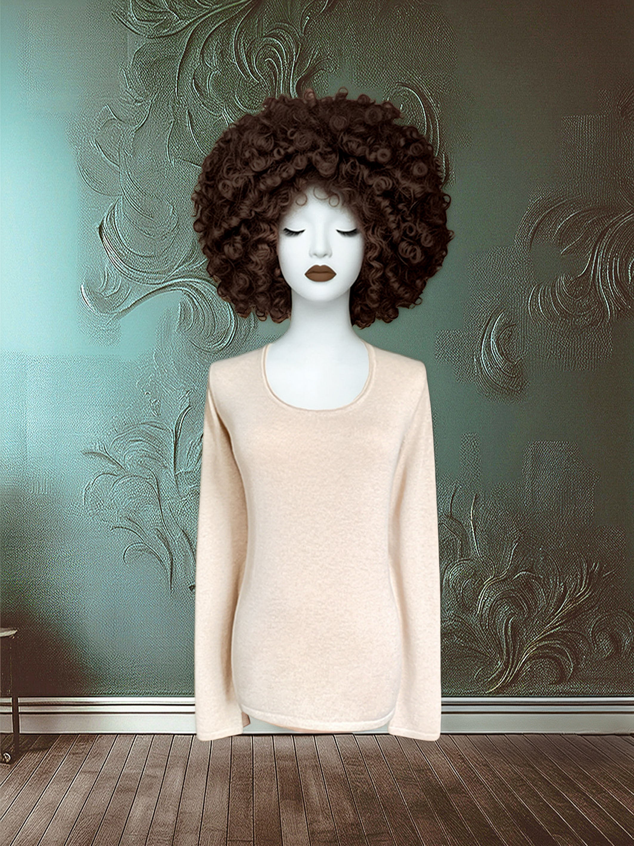 Bavlněný svetr s viskózou